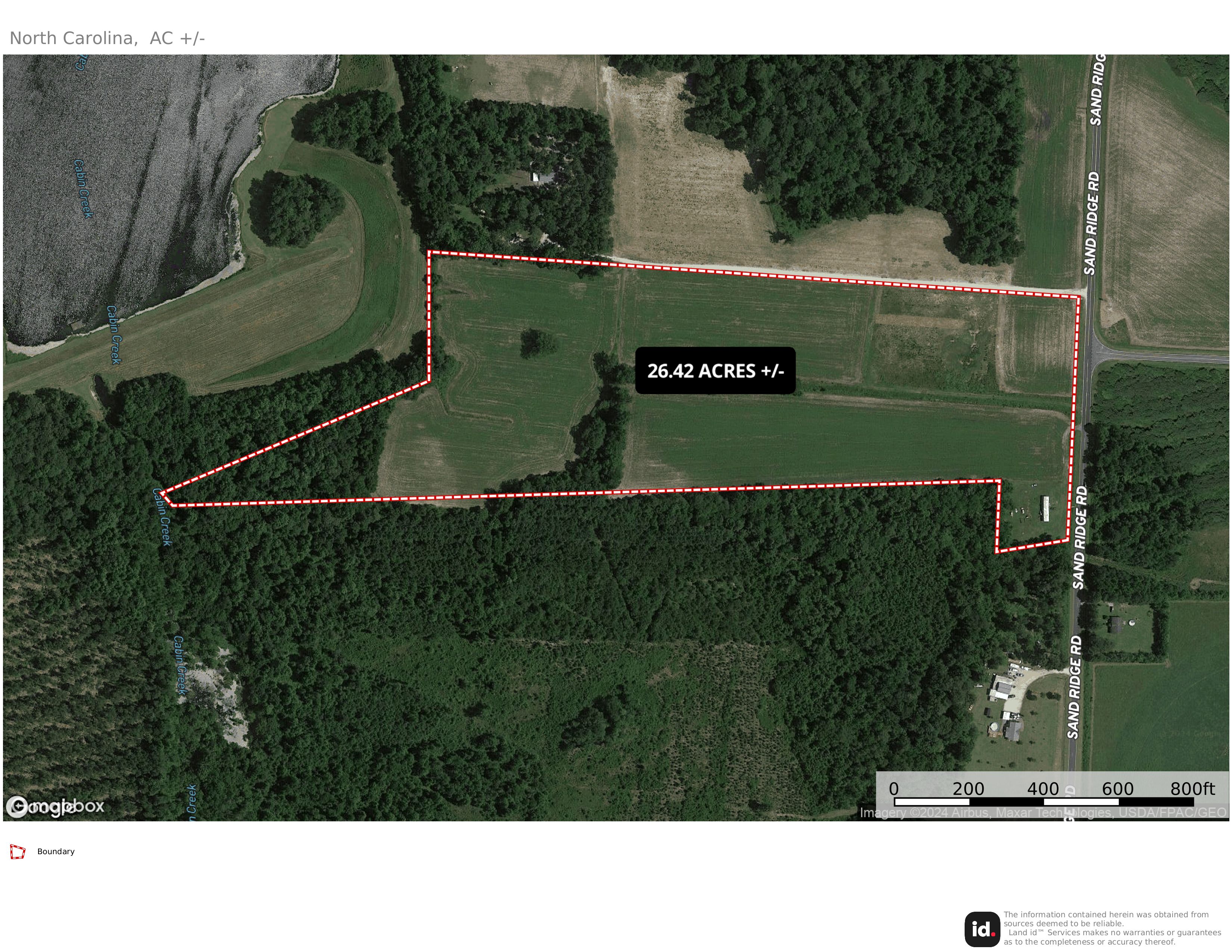 Sand Ridge Road, Pink Hill, NC 28572 Land and Farm