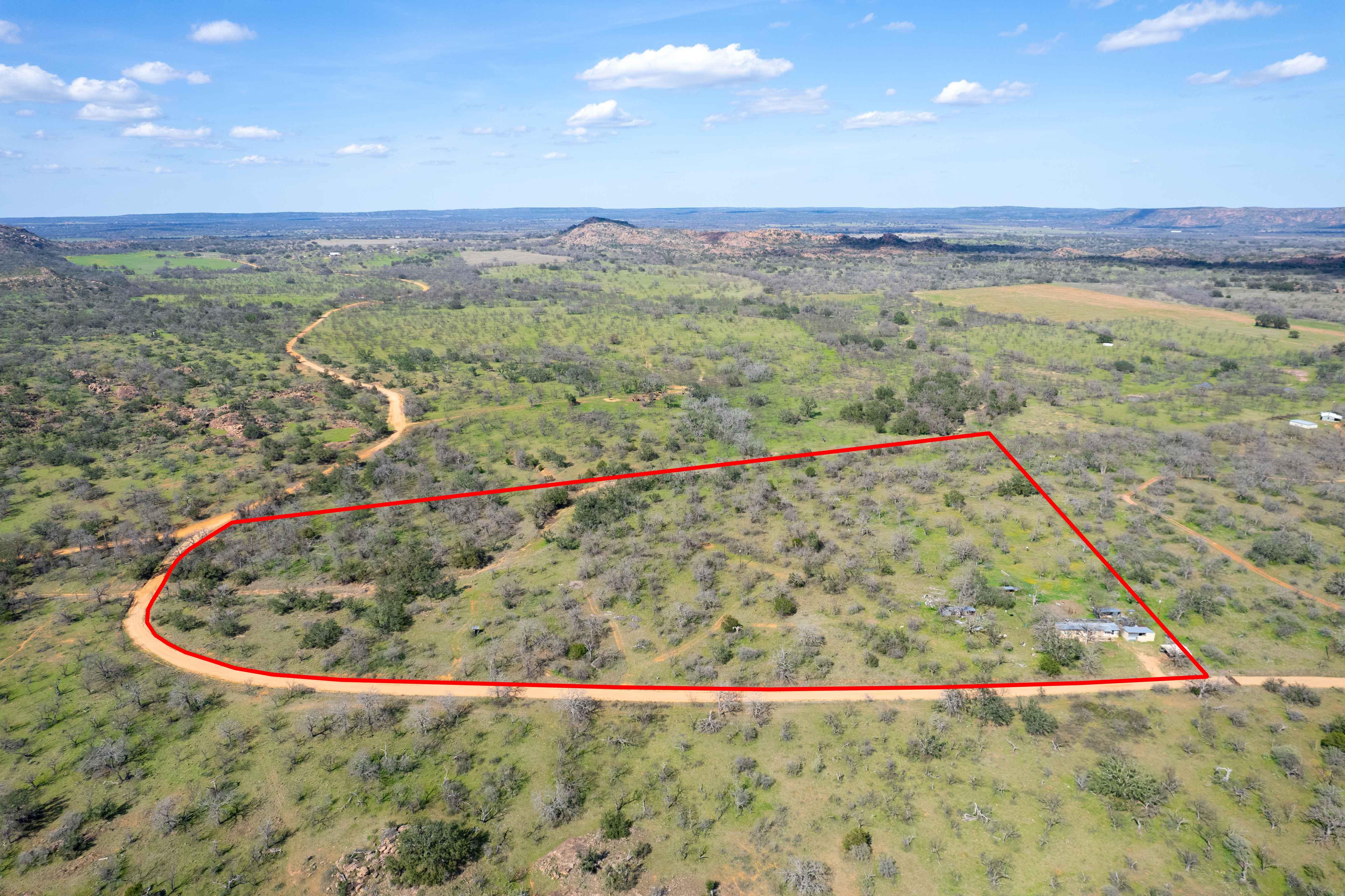 14 Acres, 18248 Bode Peak Road, Pontotoc, TX 76869 Land and Farm