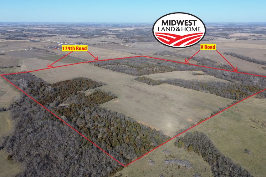 160.37 acres in Holton, KS, 66436 Land and Farm