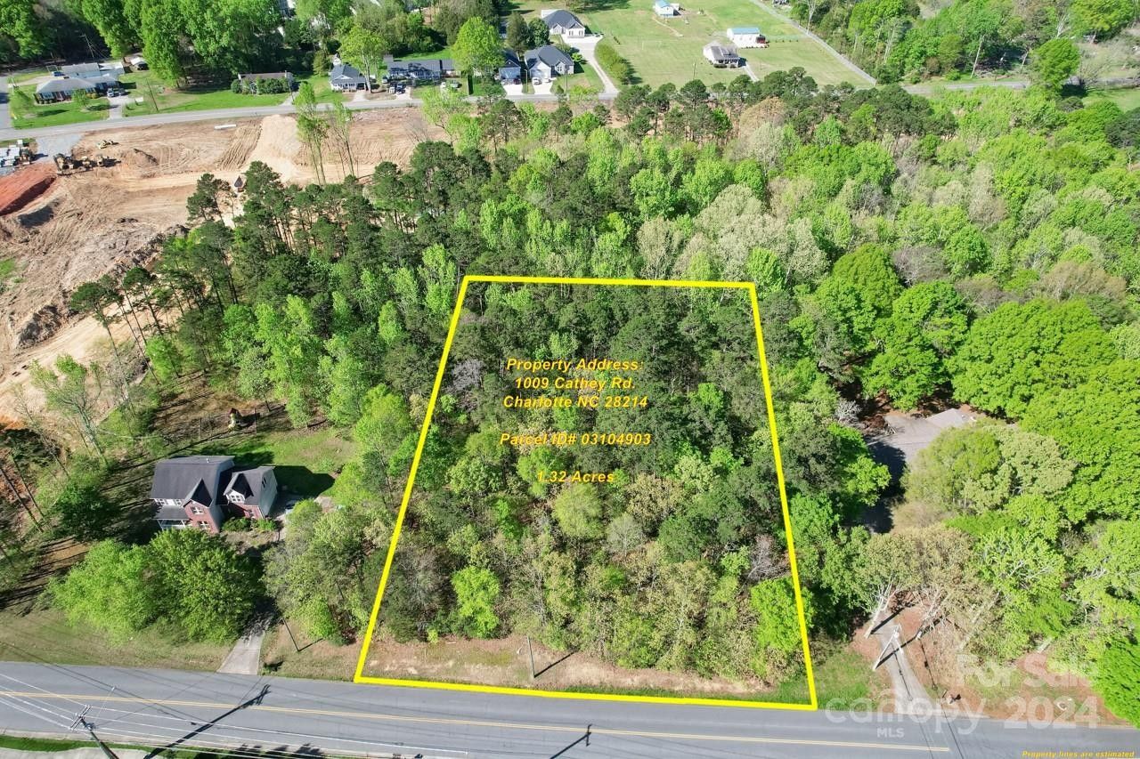 1.32 Acres, 1009 Cathey Road, Charlotte, NC 28214 Land and Farm