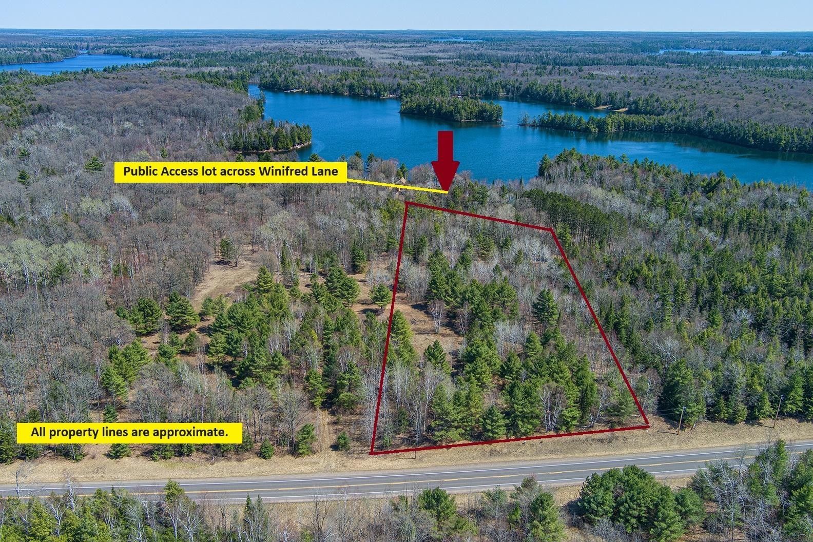 Off WINIFRED, Lac Du Flambeau, WI 54538 MLS 206456 Land and Farm