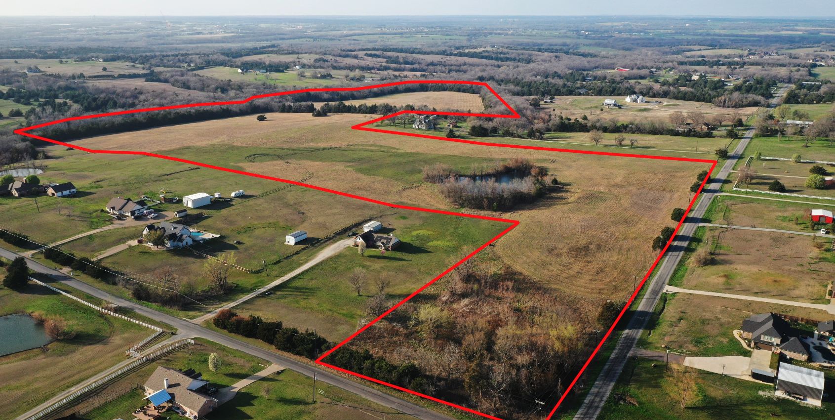 63.8 Acres, 3243 Harrell Rd, Howe, TX 75459 Land and Farm