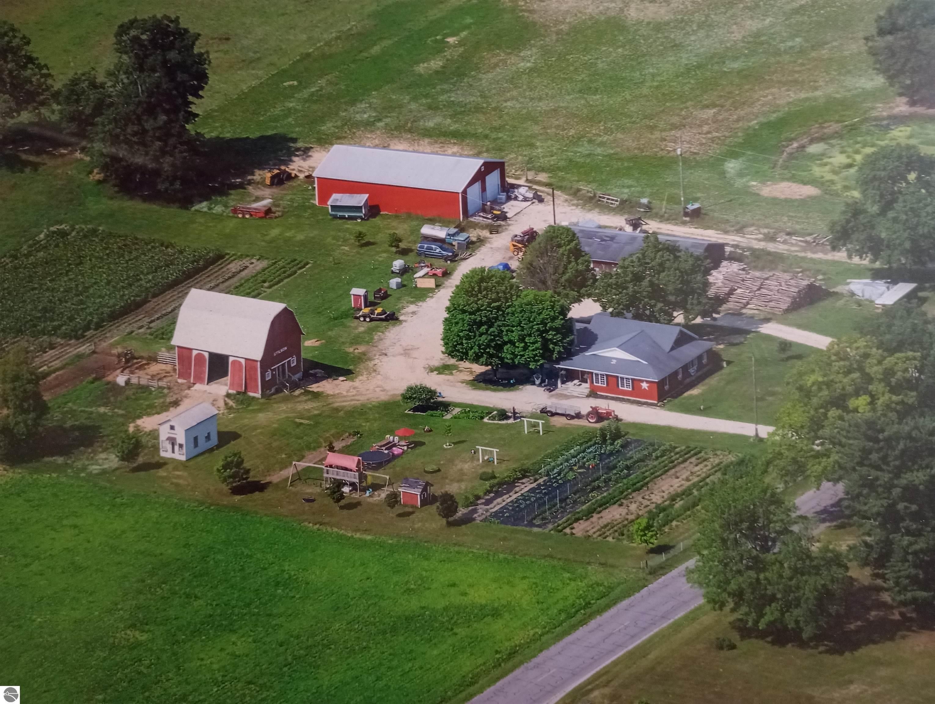 80 Acres, 21847 4 Mile Road, Morley, MI 49336 Land and Farm