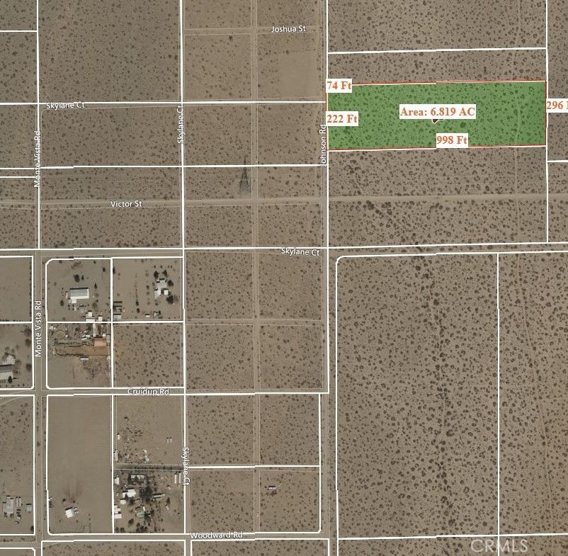 6.66 Acres, 0 JOHNSON, Adelanto, CA 92301 Land and Farm