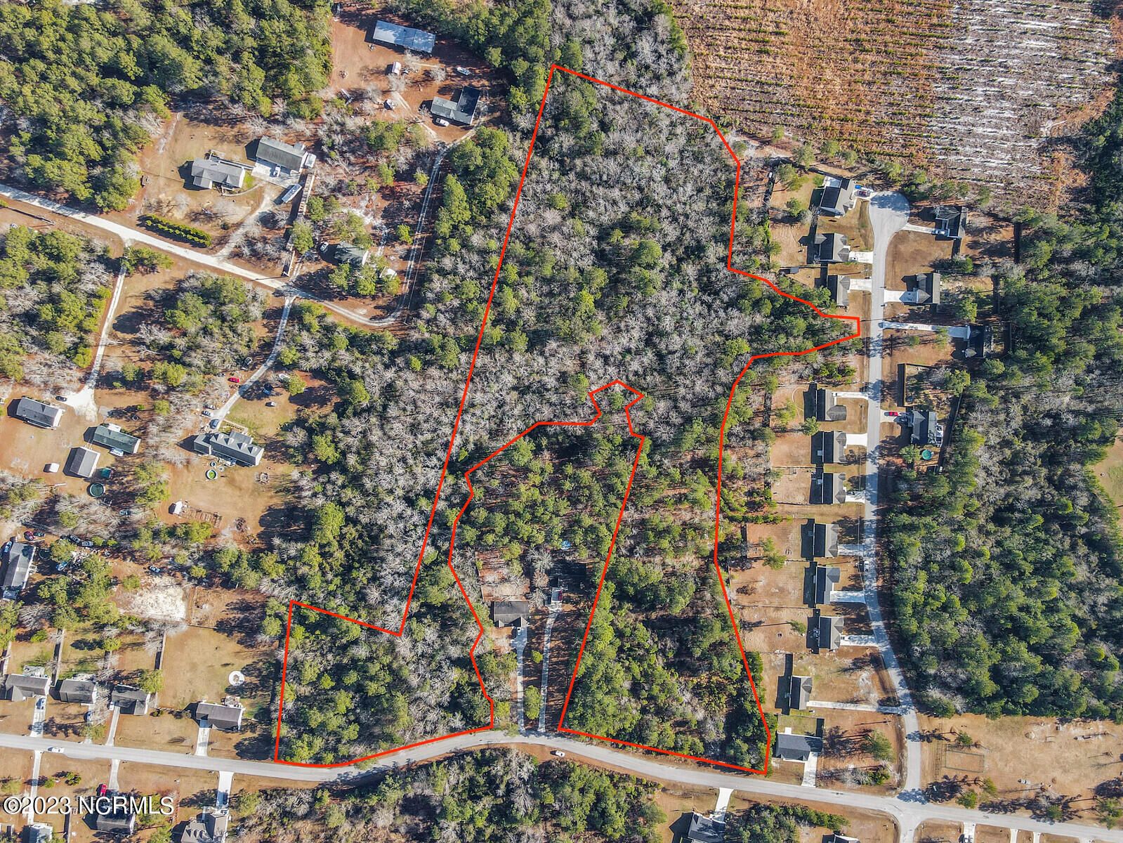 9.78 Acres, 9ac Ashbury Park Lane, Richlands, NC 28574 Land and Farm