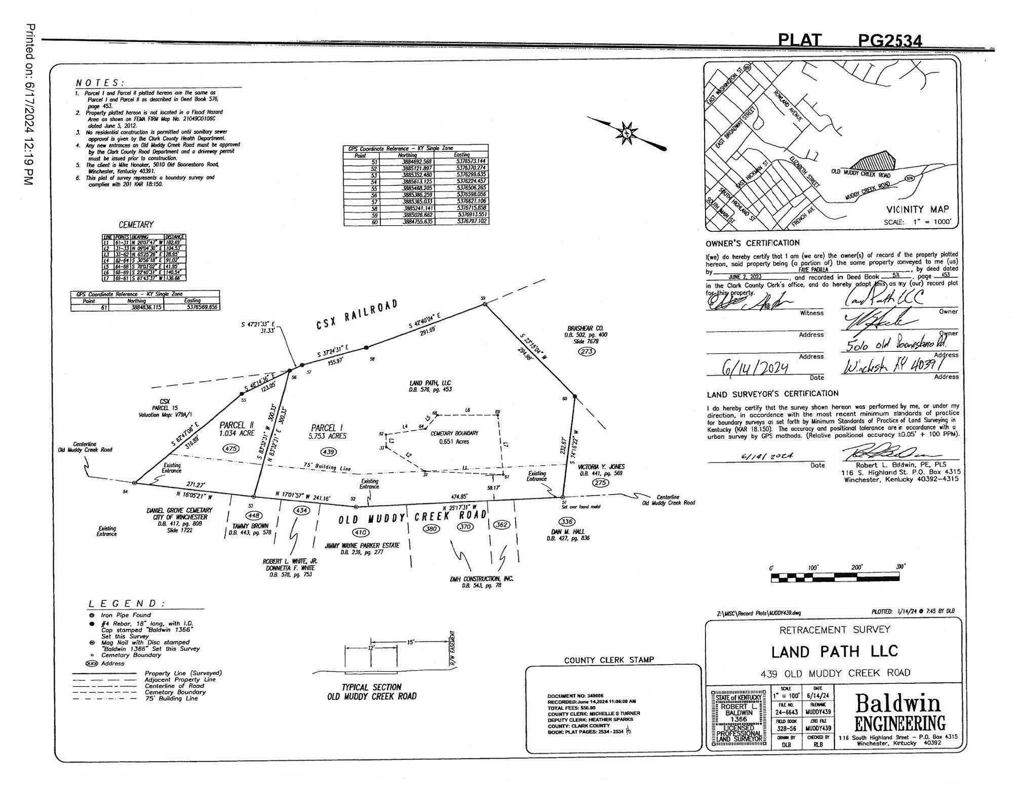 439 Old Muddy Creek Road, Winchester, KY 40391 MLS 24012723 Land
