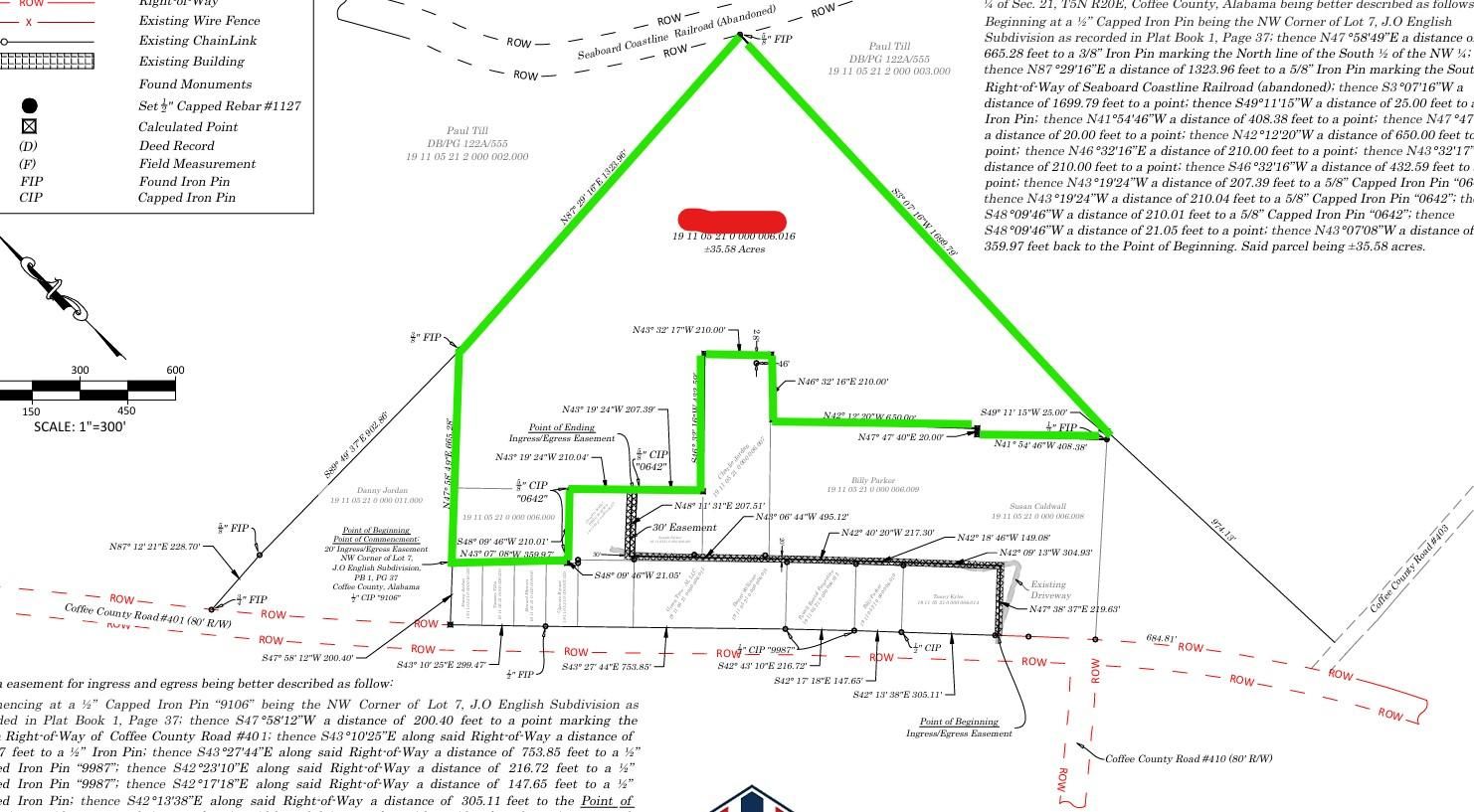County Road 401, Elba, AL 36323 MLS 24372 Land and Farm