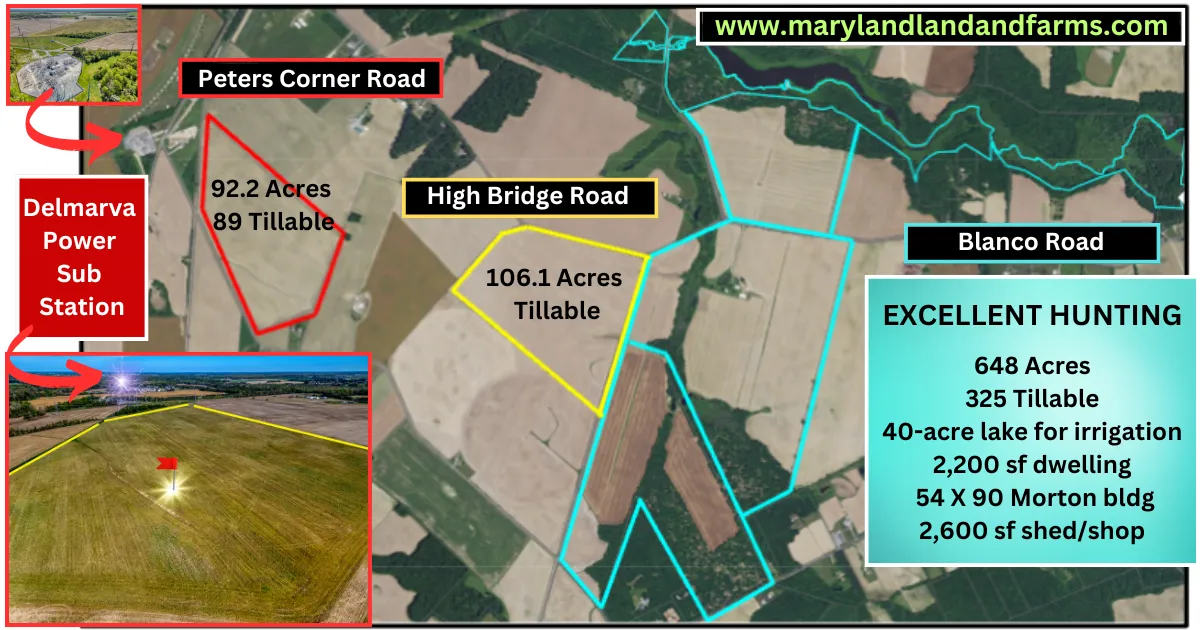 Queen Annes County, MD Land for Sale 145 Listings Land And Farm