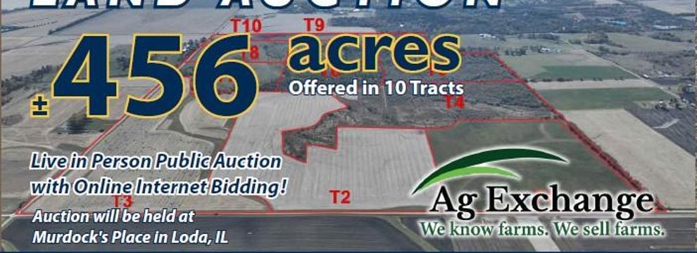 Farm Property for sale in Iroquois County, Illinois