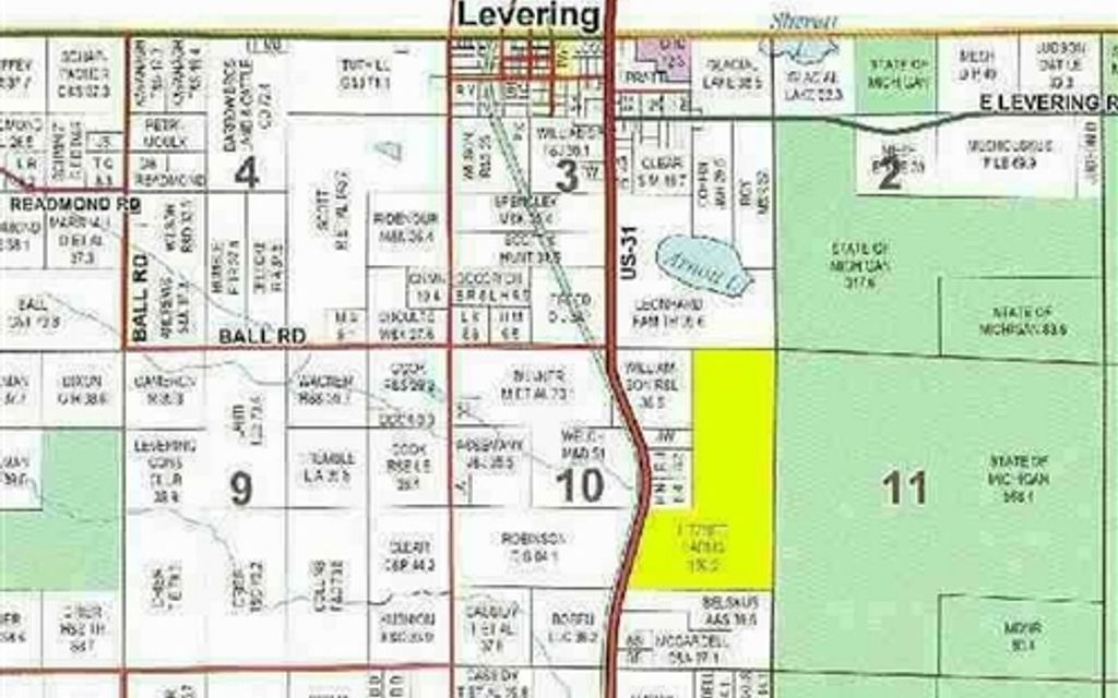 144 acres, Levering, MI, Property ID 742093 Land and Farm