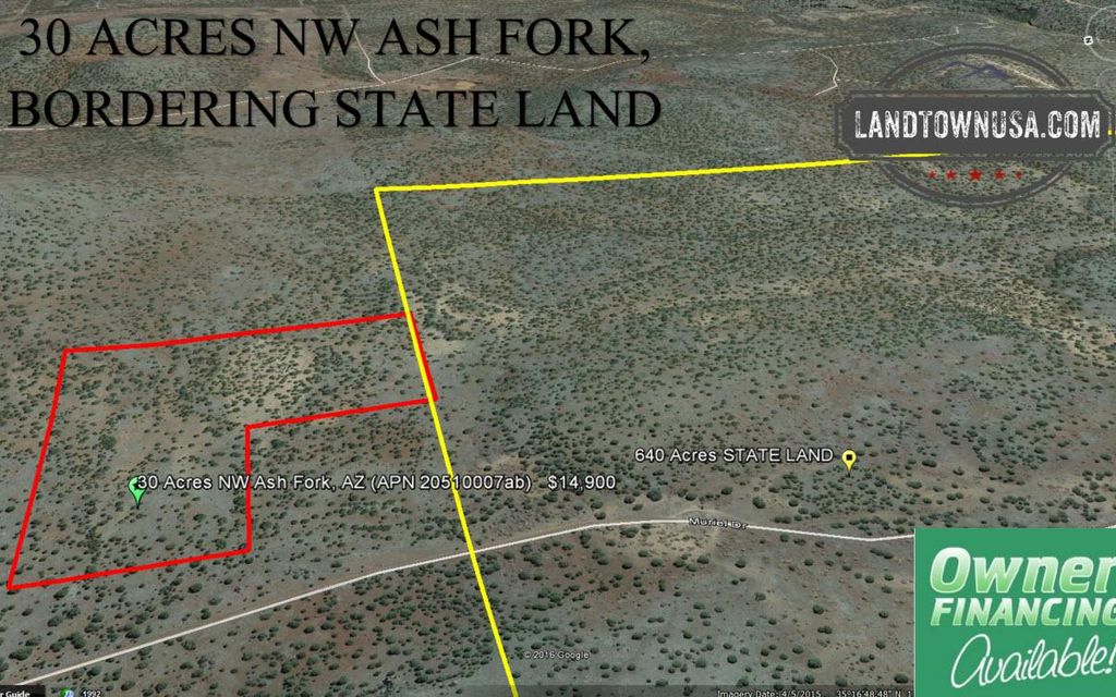 30 acres, Ash Fork, AZ, Property ID 3607274 Land and Farm
