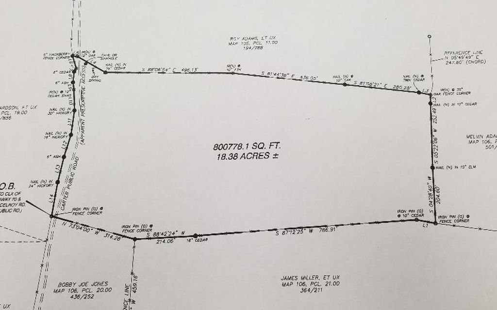 18.38 acres, Readyville, TN, Property ID 9282923 Land and Farm