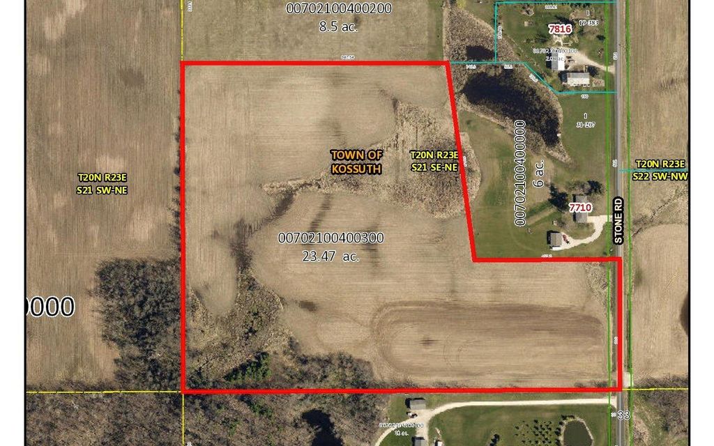 23.47 acres, Manitowoc, WI, Property ID 9433917 Land and Farm