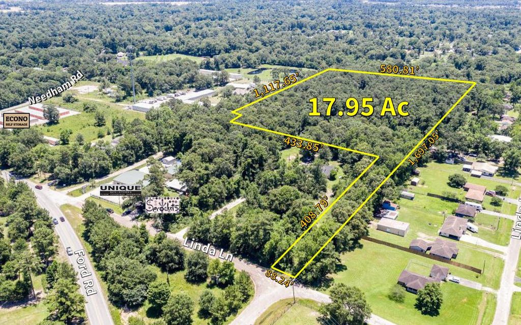 17.95 acres, Porter, TX, Property ID 9587009 Land and Farm