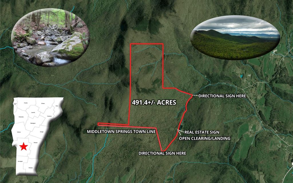 491 acres, Ira, VT, Property ID 3345010 Land and Farm