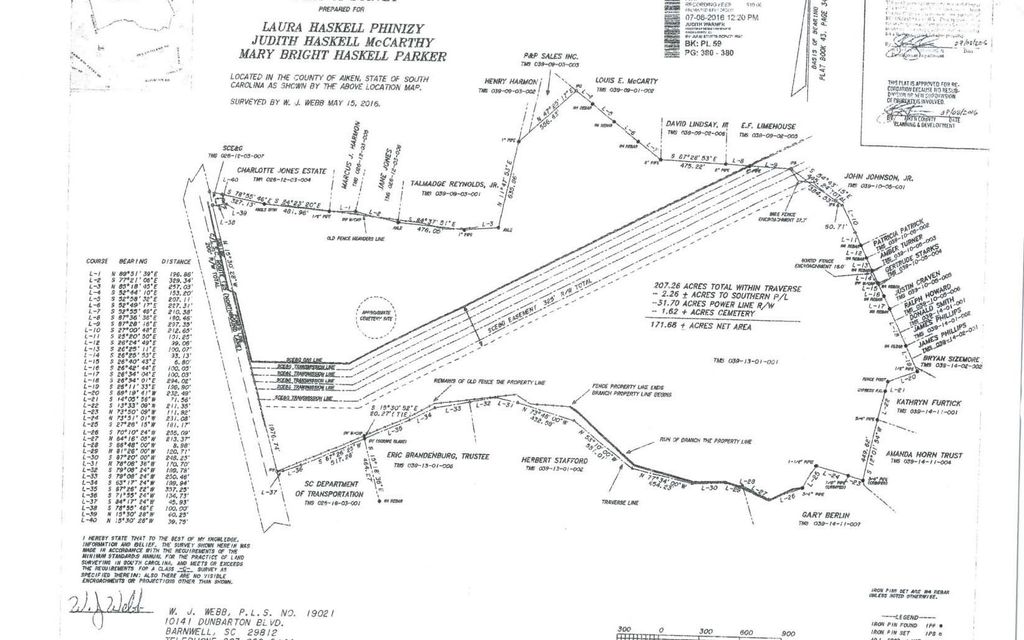 207 acres, Beech Island, SC, Property ID 10275775 Land and Farm