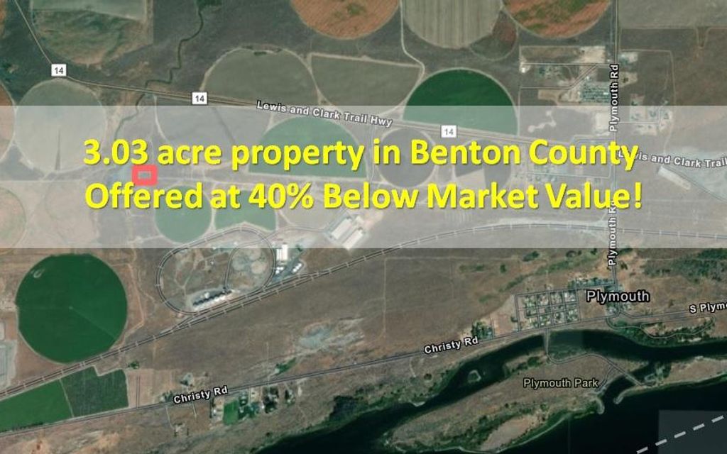 3.03 acres, Plymouth, WA, Property ID 10440658 Land and Farm
