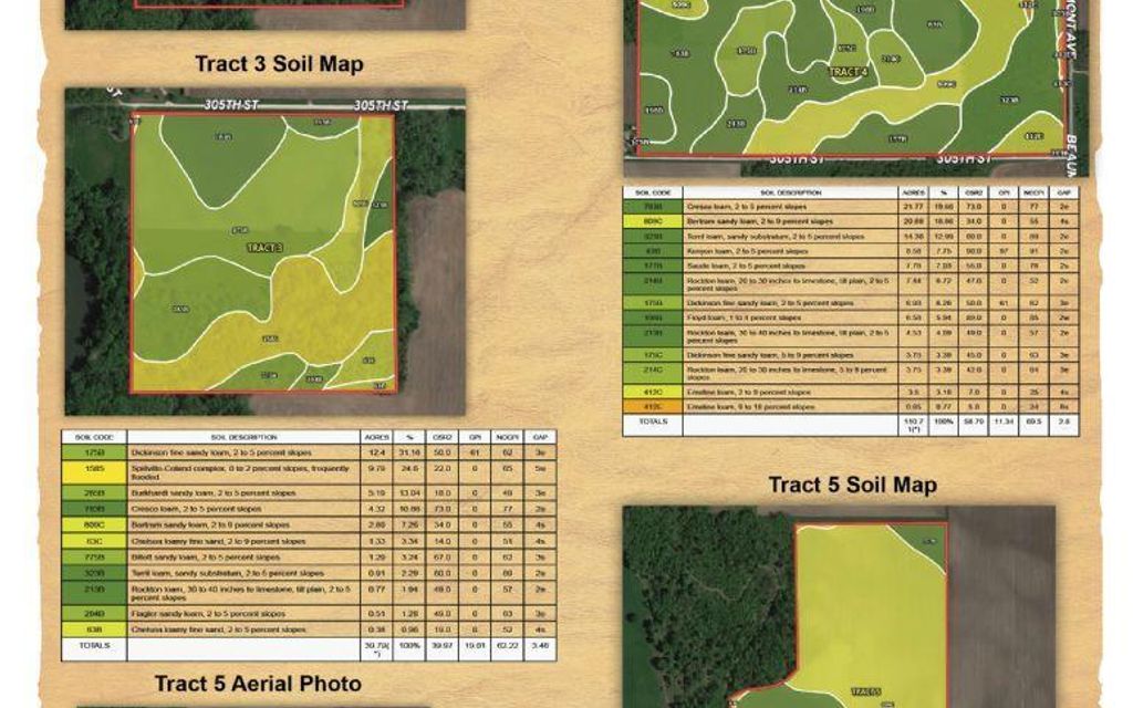 346.1 acres, Nashua, IA, Property ID 15371783 Land and Farm