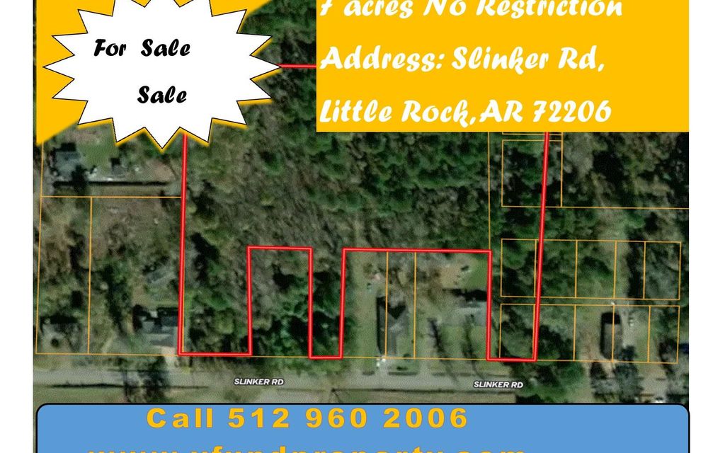7.61 acres, Little Rock, AR, Property ID 15260262 Land and Farm