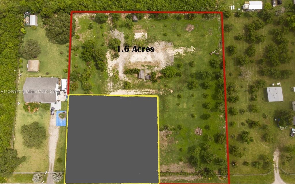 1.6 acres, Homestead, FL, Property ID 17324094 Land and Farm