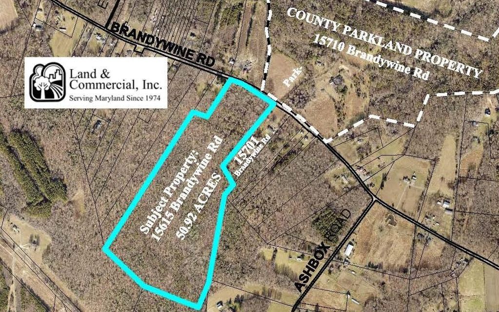 50.92 acres, Brandywine, MD, Property ID 18253285 Land and Farm